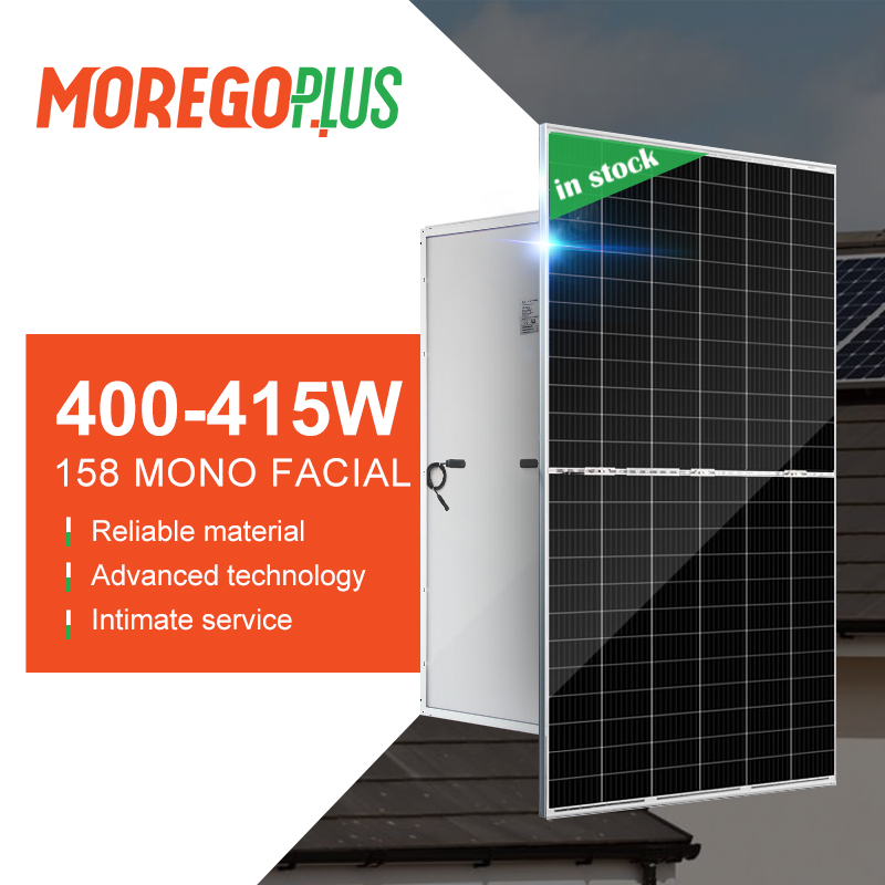 Moregosolar 158mm Mono Solar Cell 72 Module Solar Panels 400 Watt 405W 410W 415W Price