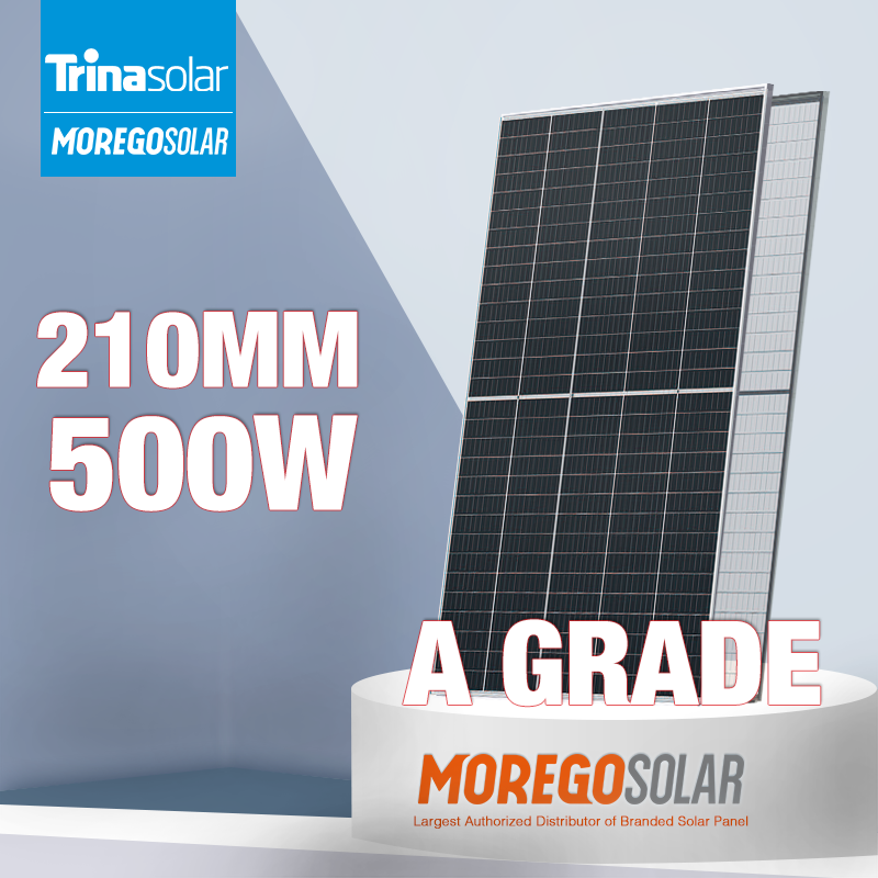 Supply Trina Solar Vertex 210mm Solar Cells Mono PERC PV Modules 495W 500W 505W Solar Energy Panel Price