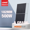 Longi Solar Mono Half Cell Photovoltaic Solar Panel 500W 505W 510W